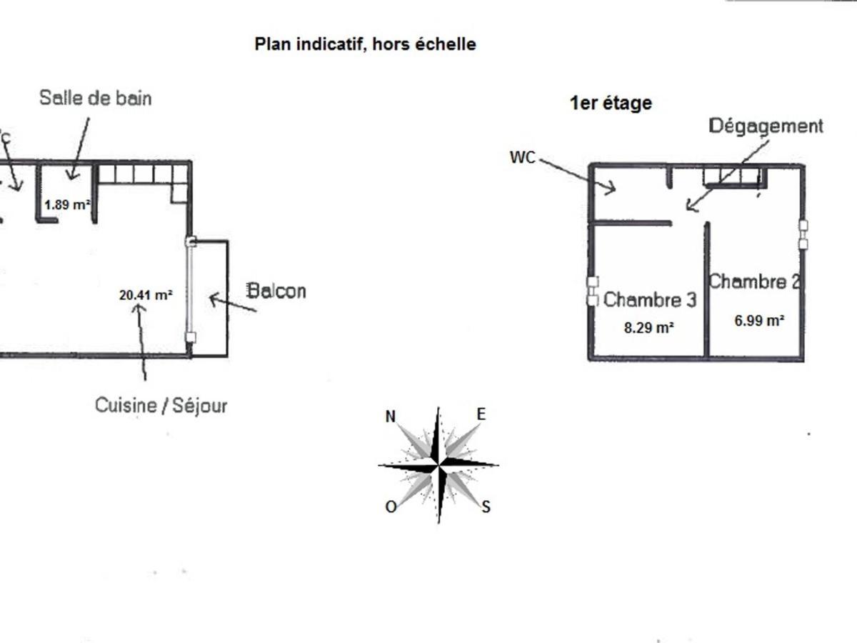 Duplex 3 Pieces Aux Gets, Proche Pistes Avec Parking Et Wifi - Fr-1-598-23 Apartment Les Gets Luaran gambar