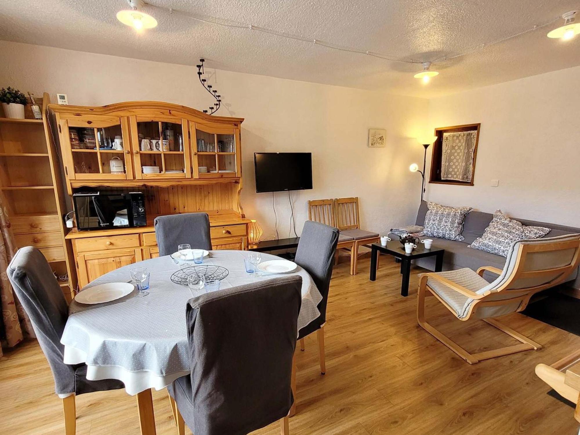 Duplex 3 Pieces Aux Gets, Proche Pistes Avec Parking Et Wifi - Fr-1-598-23 Apartment Les Gets Luaran gambar